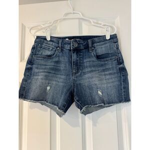 Women's Kut from the Kloth Gidget Fray Short Size 8